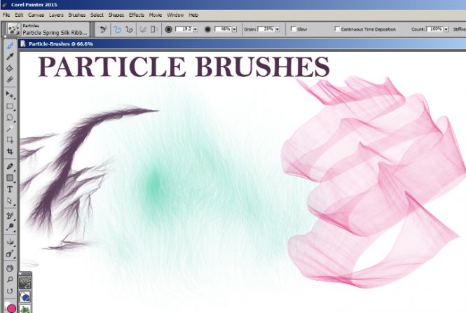 Particle Brushes