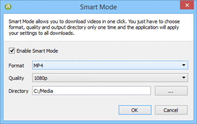 4K Video Downloader Smart Mode