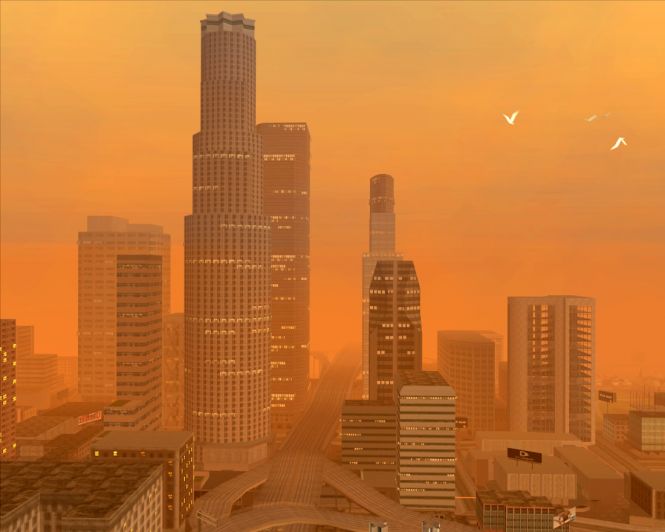 A view of Los Santos, one of the three cities in GTA: Sand Andreas