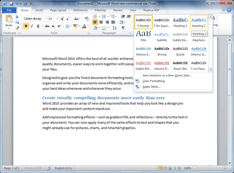 Microsoft Word 2010 Free Full Version For Windows Vista