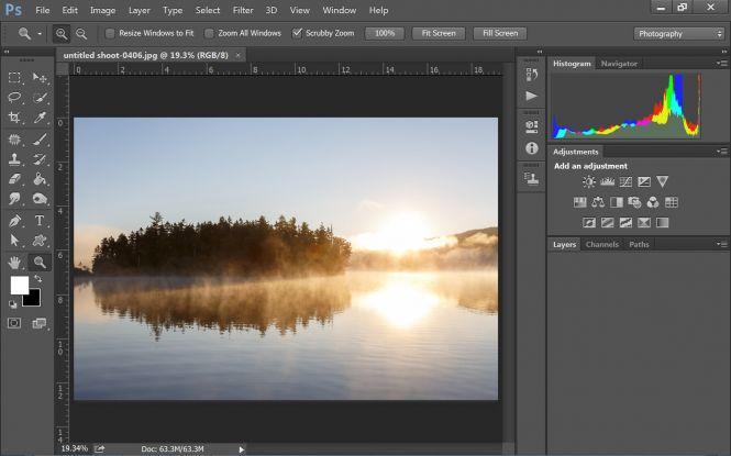 Adobe Photoshop CC 2017 screenshot