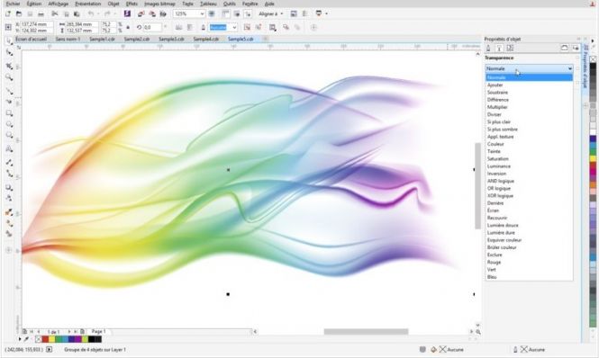 CorelDRAW Graphics Suite X7 Interface