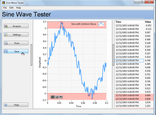 Wave Tester