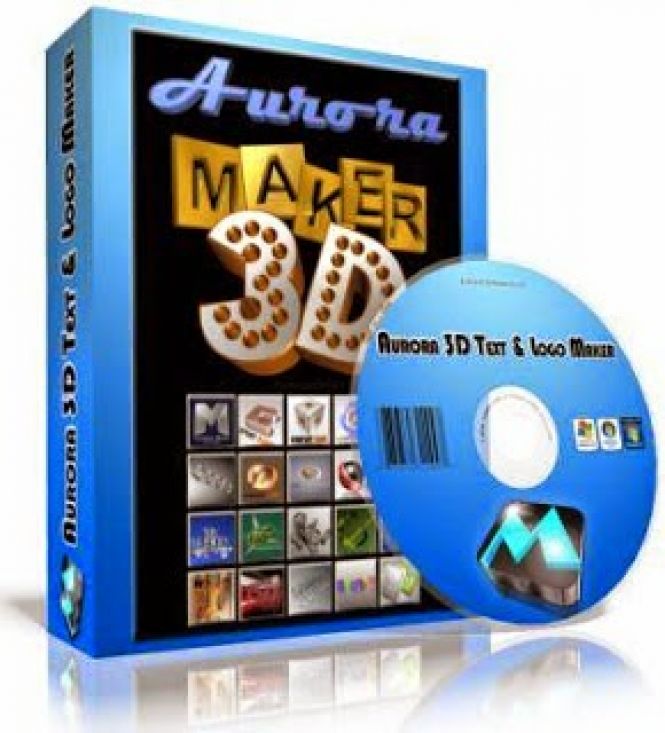 Aurora 3D Text Logo Maker download in one click Virus free 