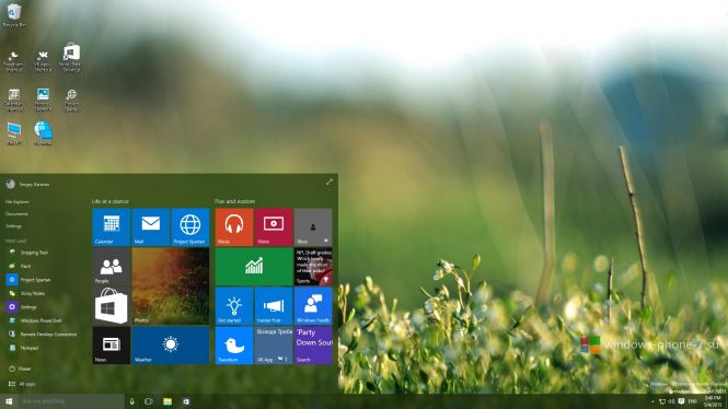Windows 10 Insider Preview Last Version ISO Desktop