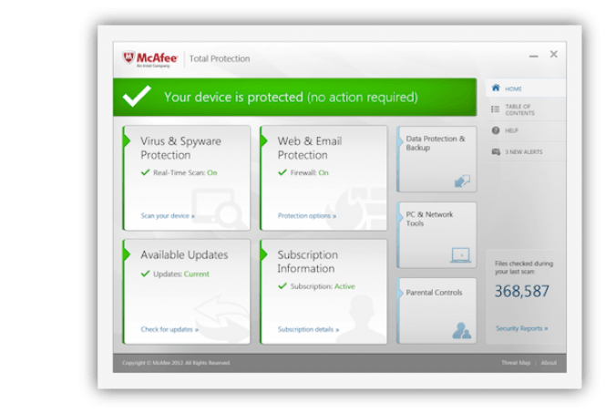 mcafee total protection free trial