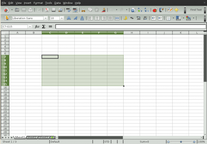 LibreOffice Calc