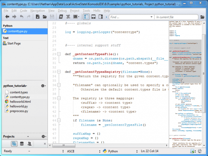 Komodo IDE software development