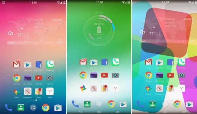 Android 5.1 Lollipop interface