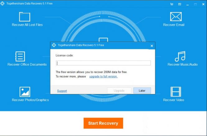 togethershare data recovery windows