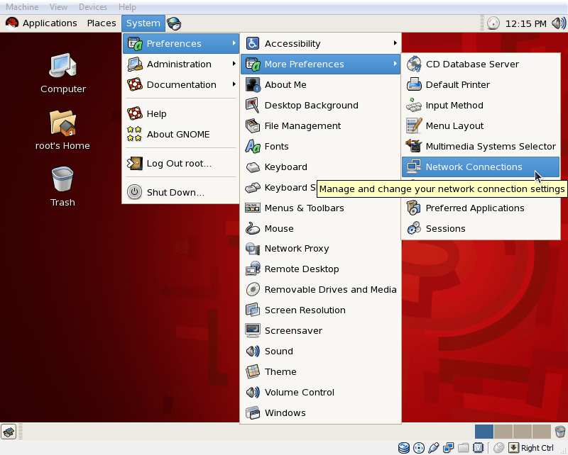 Red hat linux команды