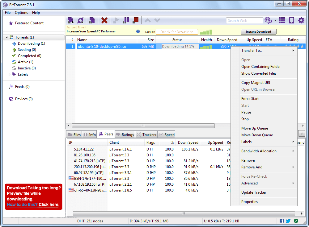 best bit torrent software