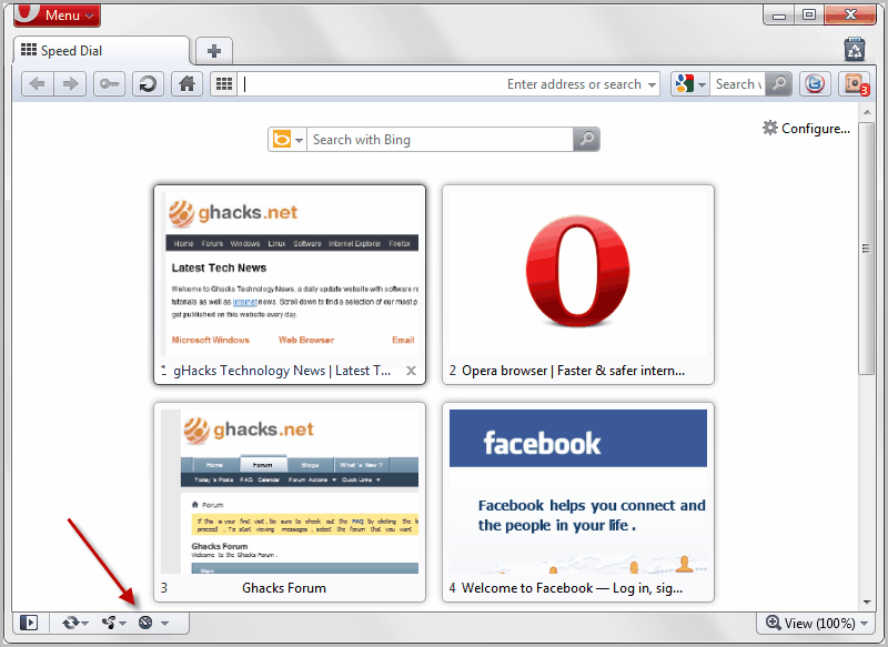 how to get all opera extensions