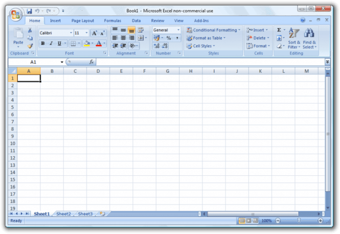 MS Office 2007 Enterprise Excel