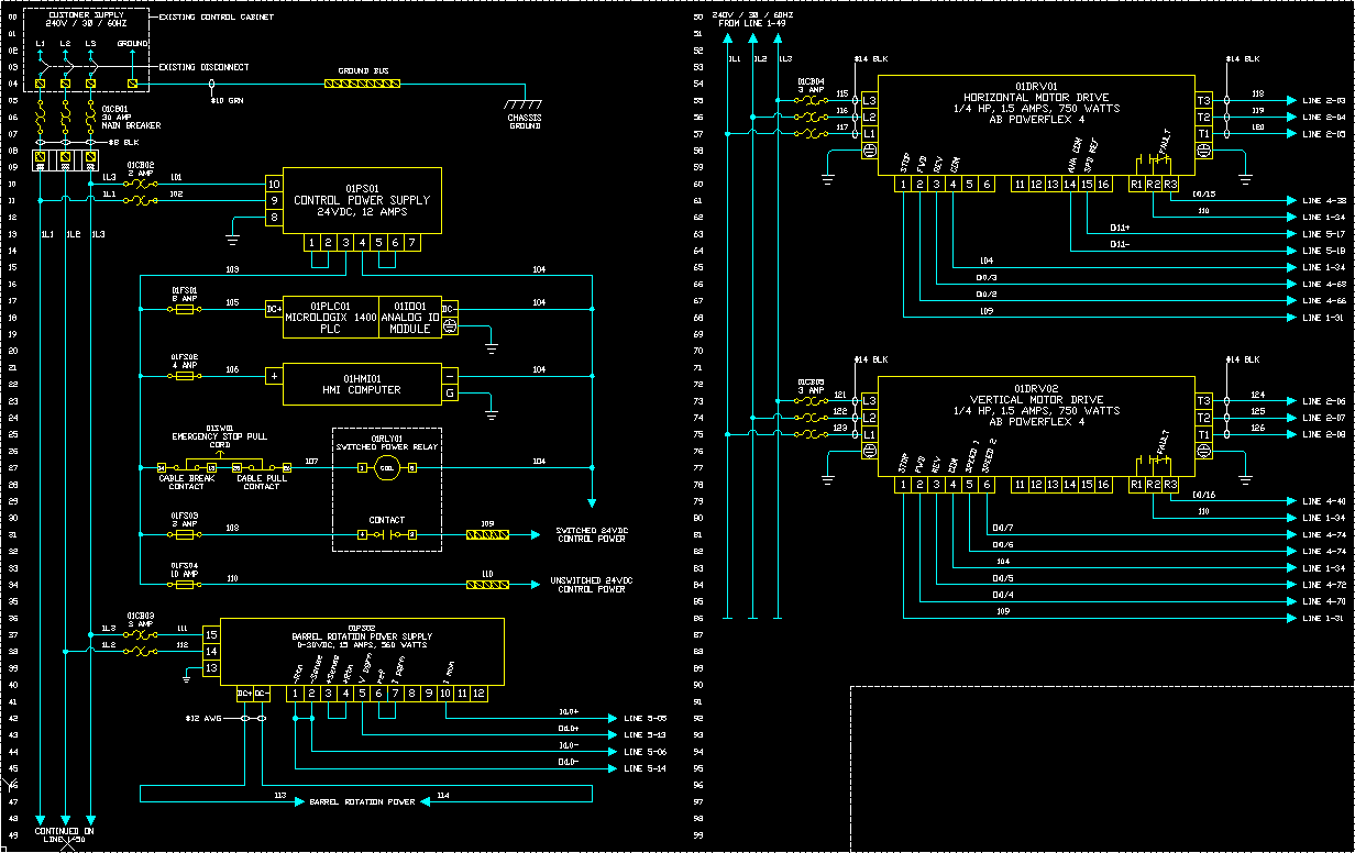 electrical control schematic symbols autocad palette