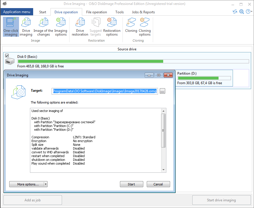 download the new O&O DiskImage Professional 18.4.309