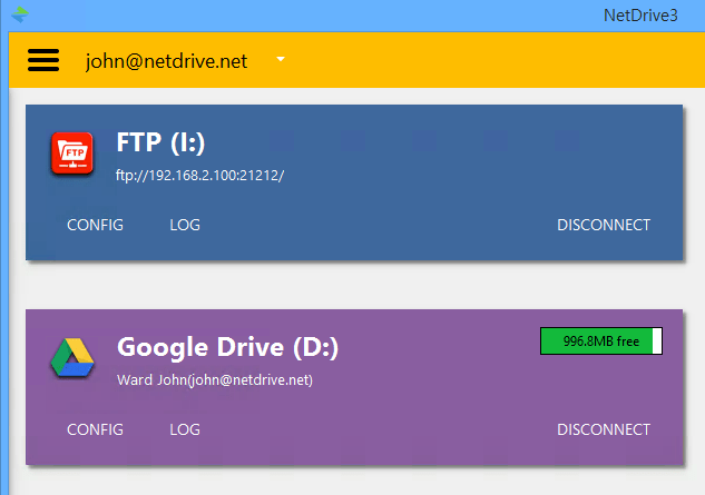 netdrive 3 set as write protected