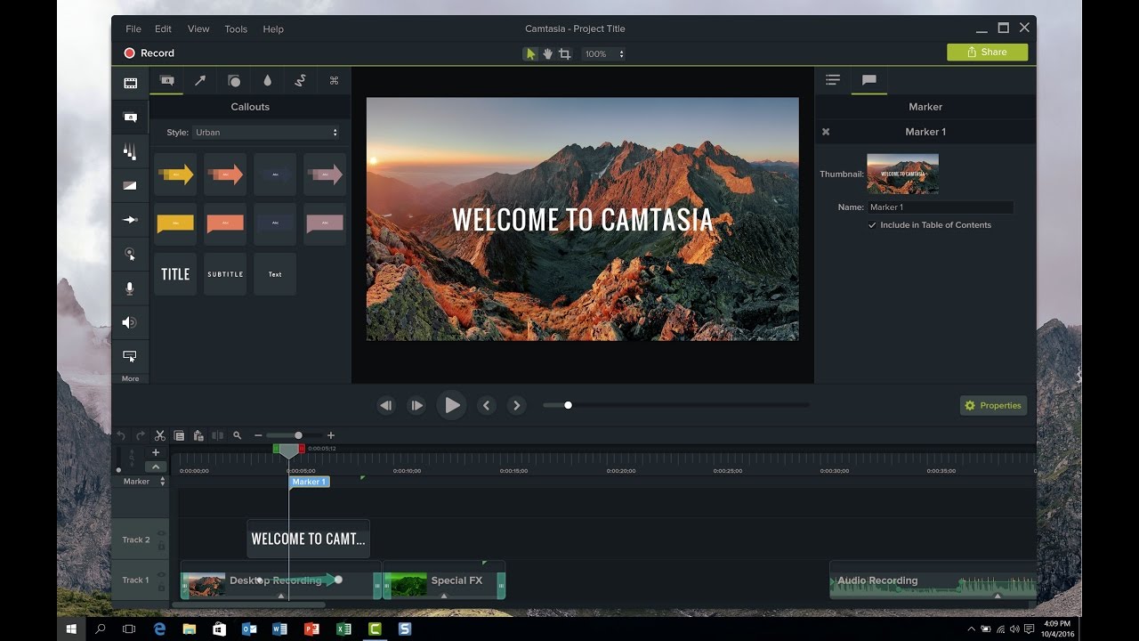 camtasia studio software free download