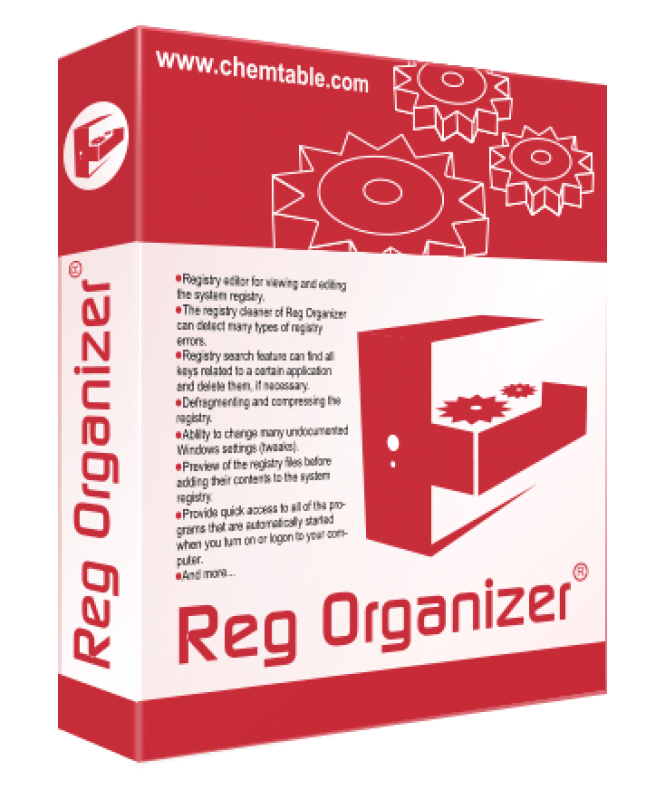 reg organizer 7.36