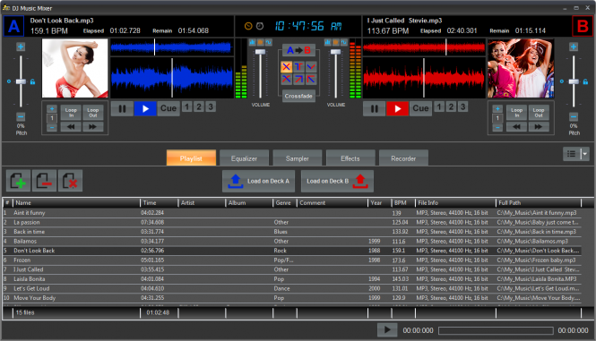 dj mixer software free download full version