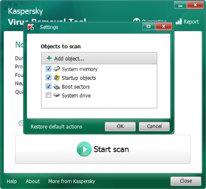 Kaspersky Virus Removal Tool 20.0.10.0 download the last version for mac