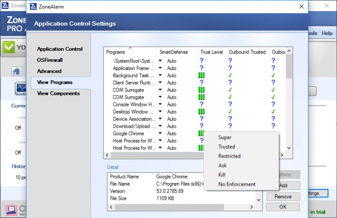 zonealarm free antivirus 2019.