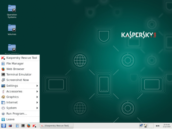 learning kaspersky rescue disk update server