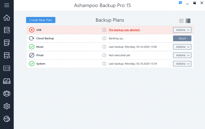 Ashampoo Backup Pro 25.02 free instals