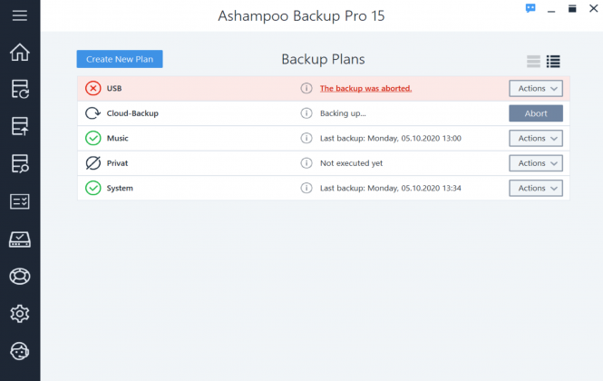 Ashampoo Backup Pro 17.08 download the last version for ios